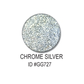 Glitter-Chrome Silver 0.5oz
