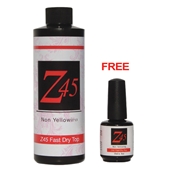 Fast Dry Top Coat Kit - 8oz Free 0.5oz