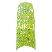 AIKO Rainbow Glitter Tips (102tips/box)