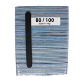 Medium File Blue 80/100 (Black Sand - 50cts)